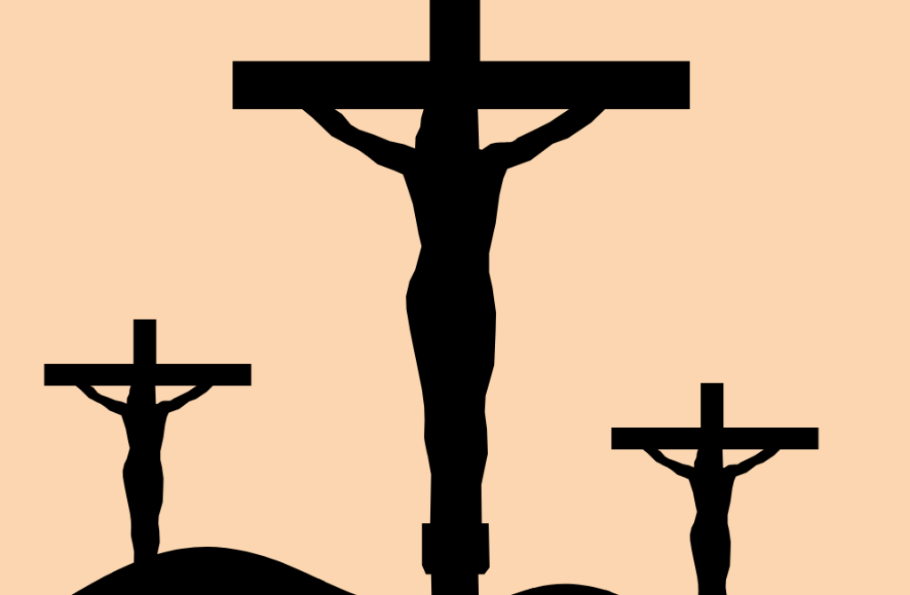 Brown Black Creative Illustration Good Friday Pinterest Pin